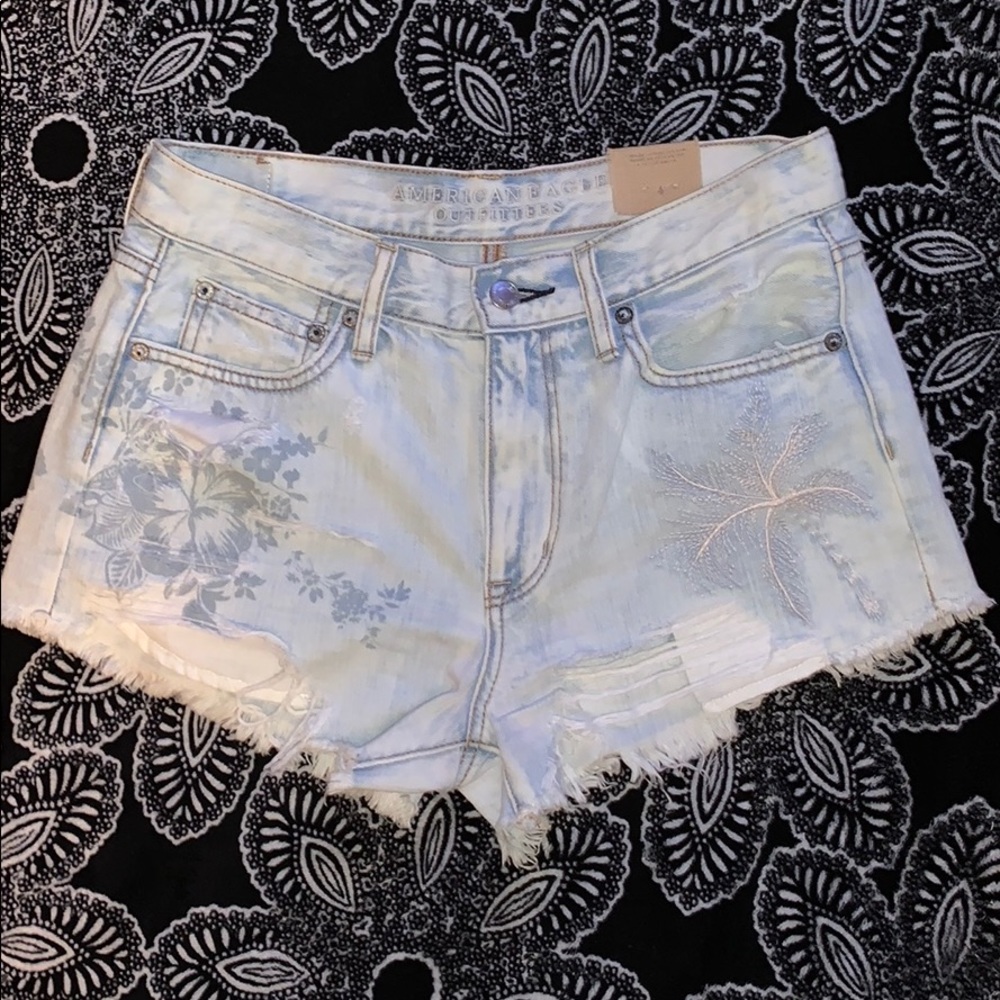 American Eagle high ride shorts